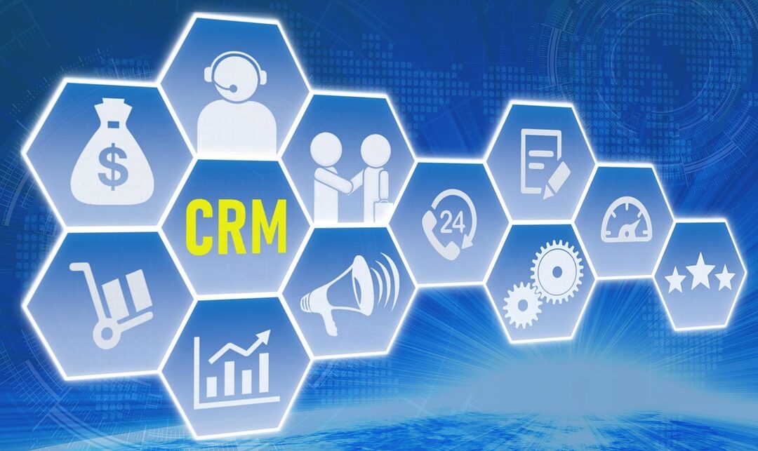 What is a sales CRM process?